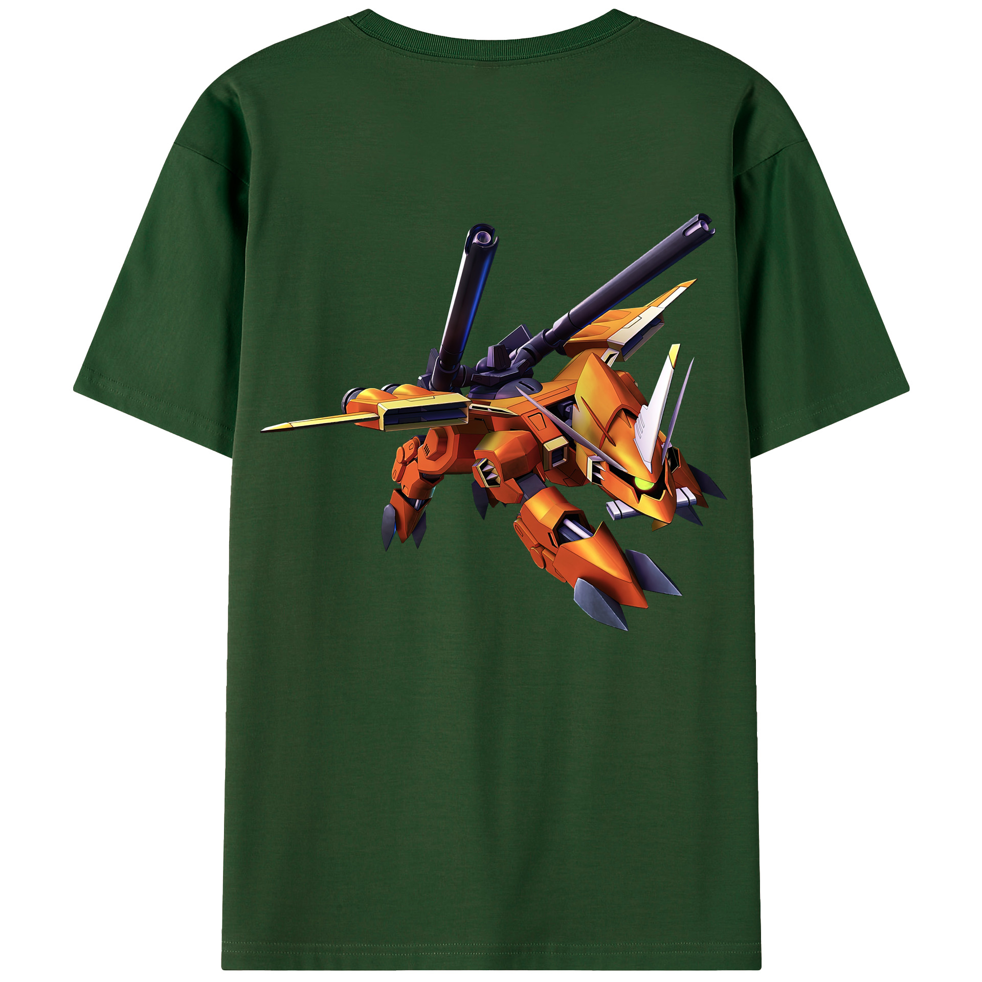 （画像用） 機動戦士ガンダム Mobile Suit Gundam 綿100％半袖Tシャツ（背面プリント）